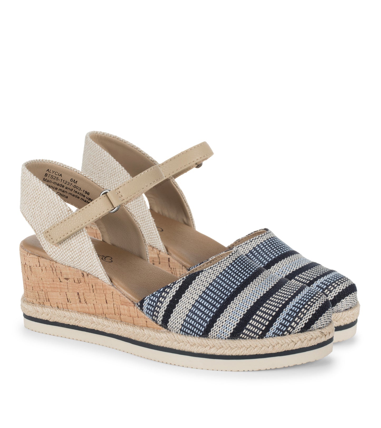 Baretraps Alycia Closed Toe Wedge Sandal