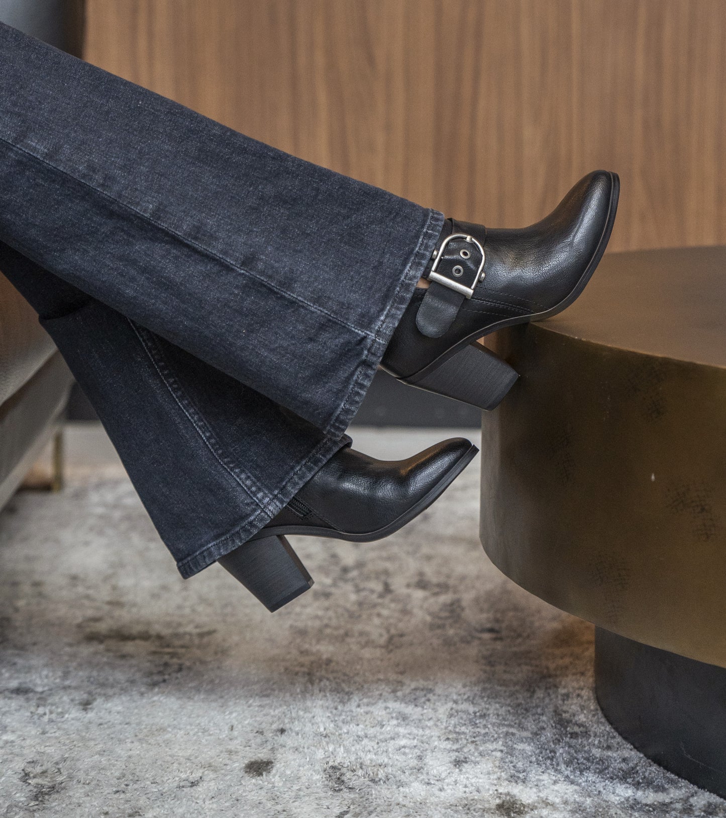 Baretraps Karina Block Heel Ankle Bootie