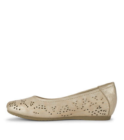 Baretraps Mariah Casual Flat - Soft Gold | Baretraps
