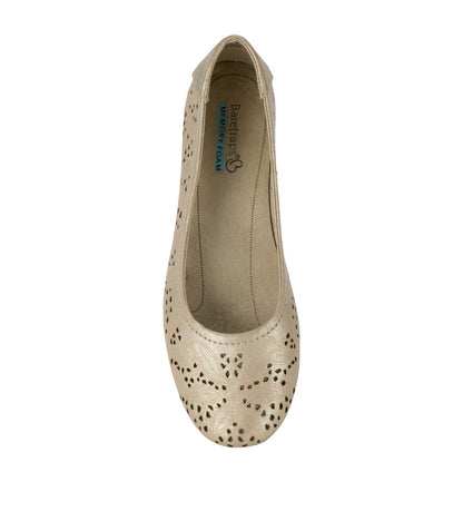 Baretraps Mariah Casual Flat - Soft Gold | Baretraps