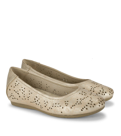 Baretraps Mariah Casual Flat - Soft Gold | Baretraps