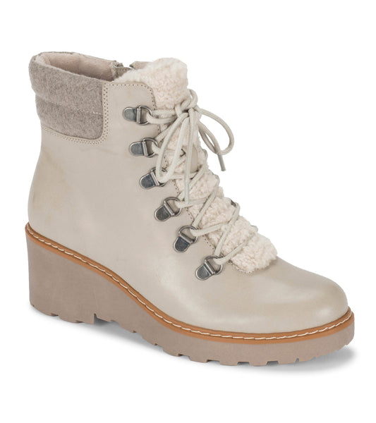 Baretraps Nasha Lace Up Wedge Bootie