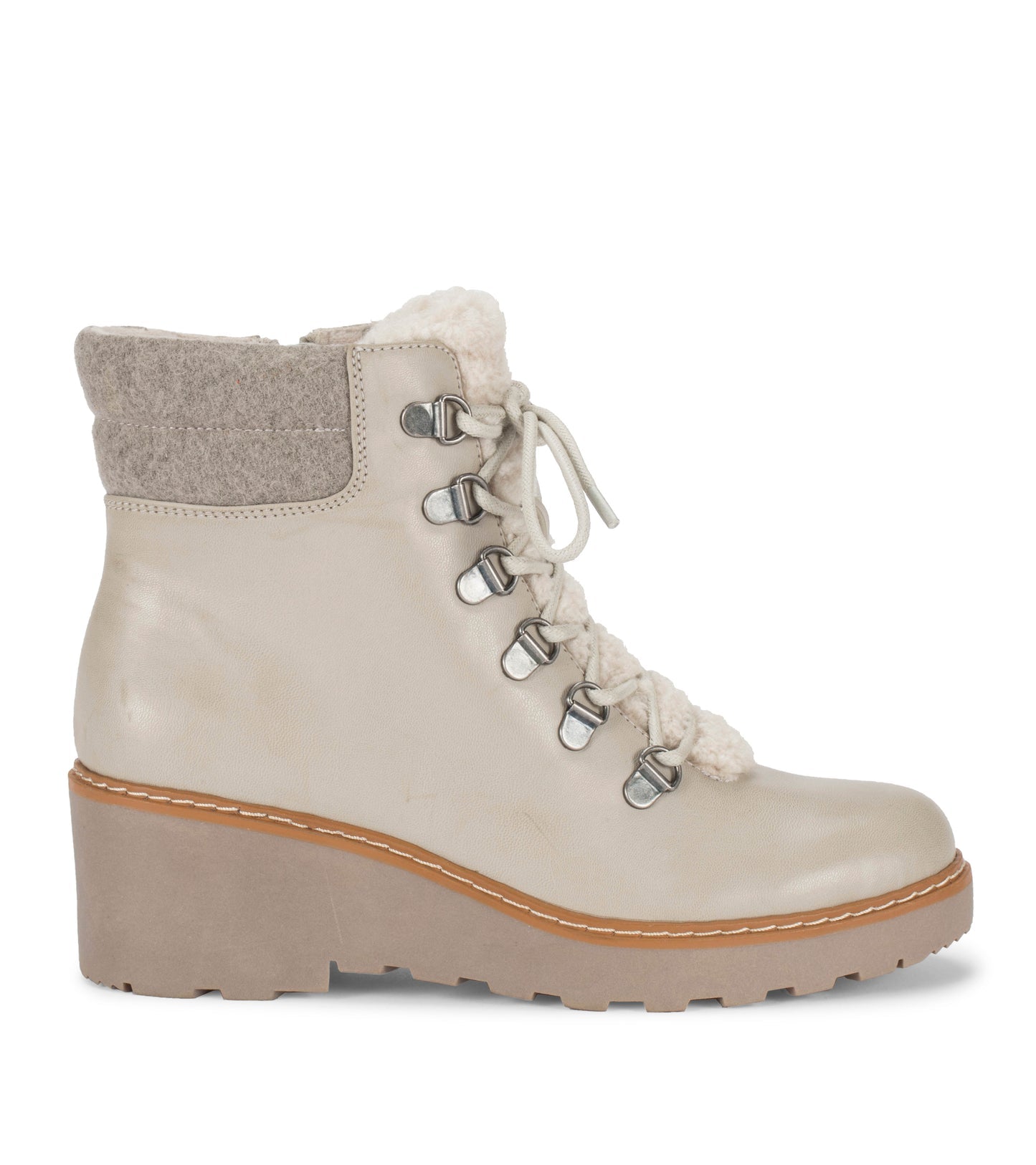Baretraps Nasha Lace Up Wedge Bootie