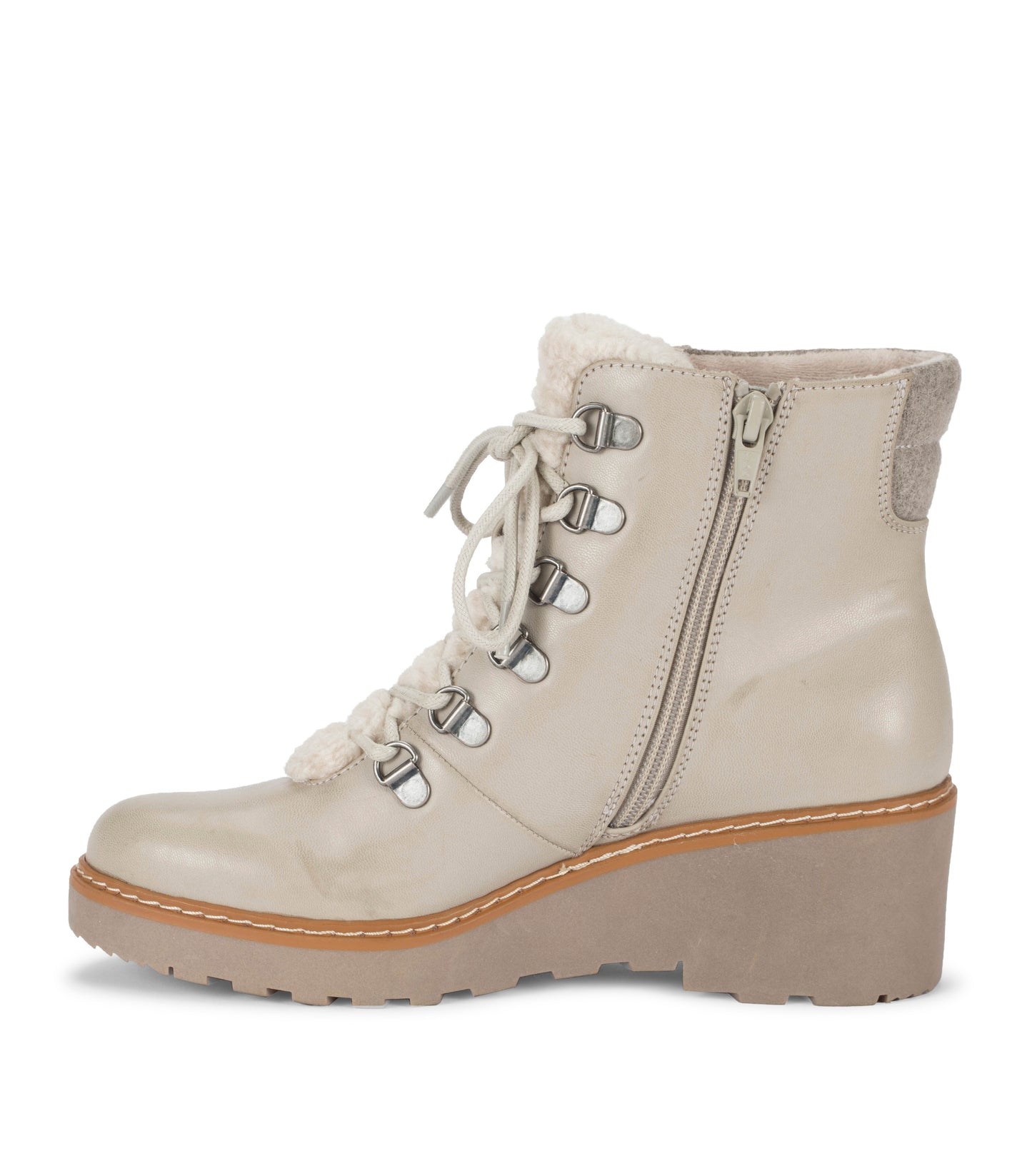 Baretraps Nasha Lace Up Wedge Bootie