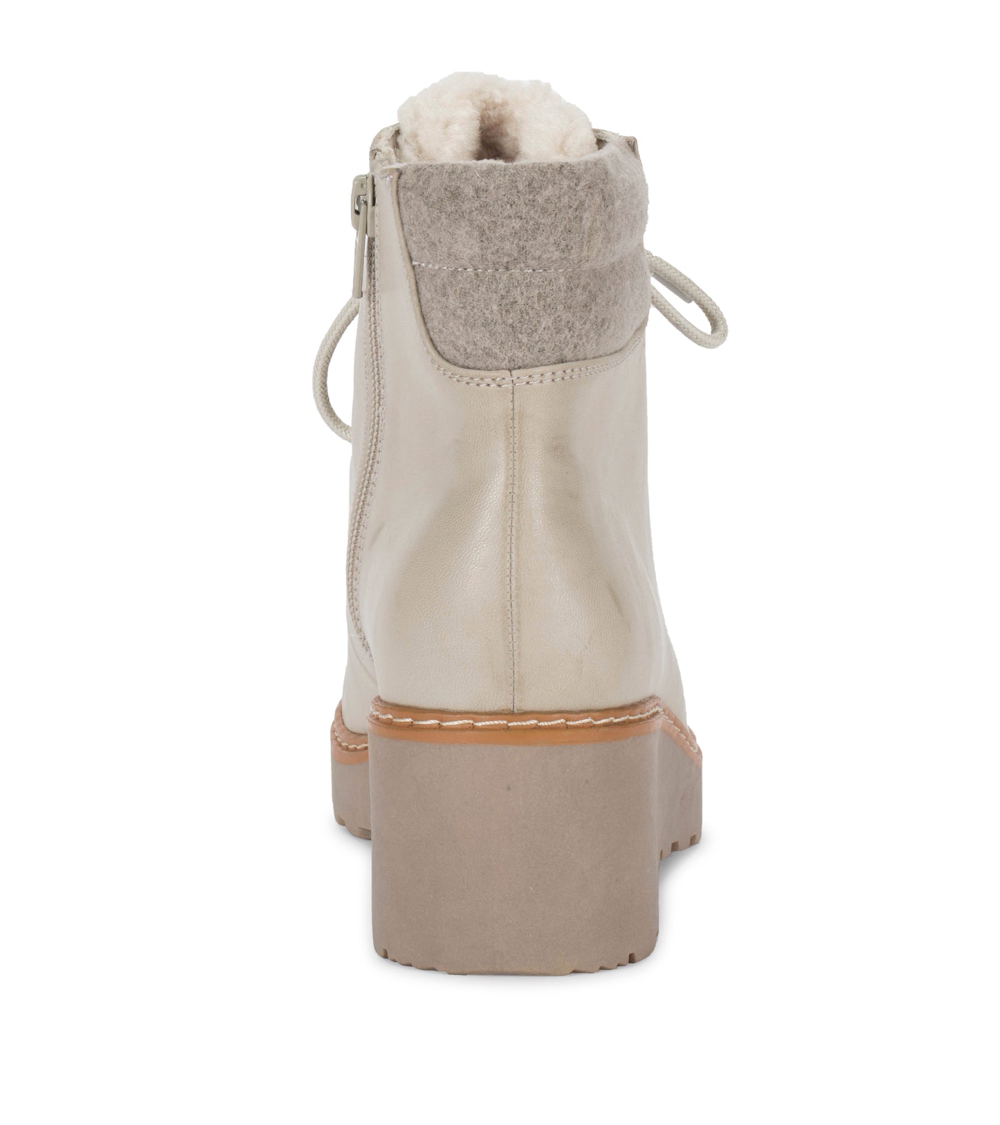 Baretraps Nasha Lace Up Wedge Bootie