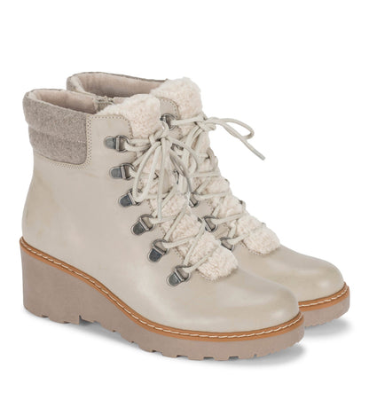Baretraps Nasha Lace Up Wedge Bootie
