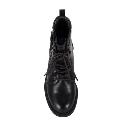 Baretraps Amysue Lace Up Bootie - Black | Baretraps