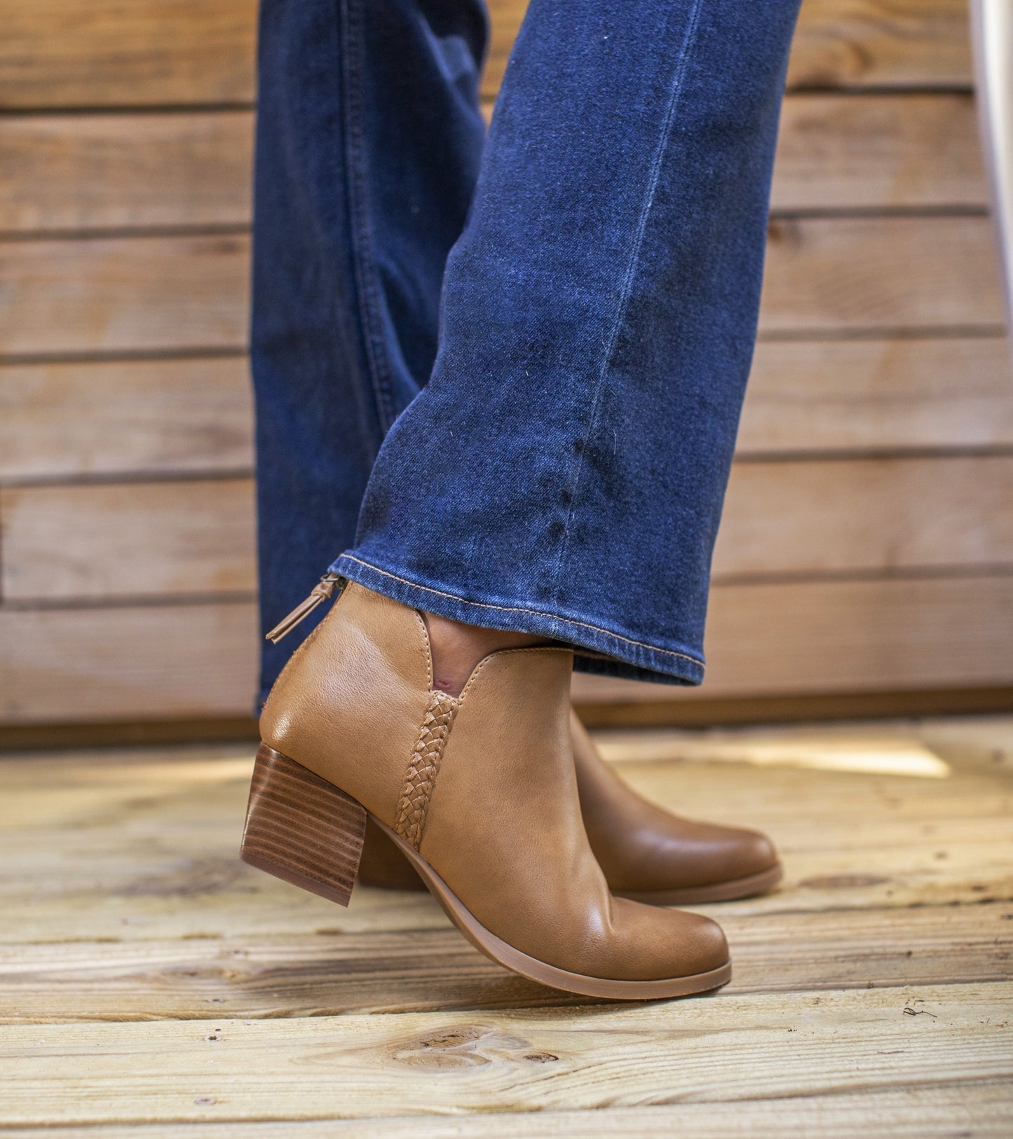 Baretraps Lauryn Block Heel Ankle Bootie