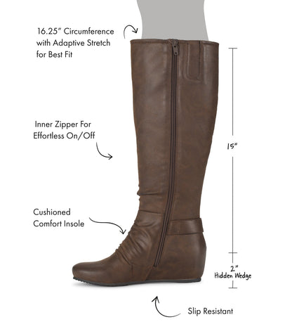 Baretraps Scarlett Tall Wedge Boot