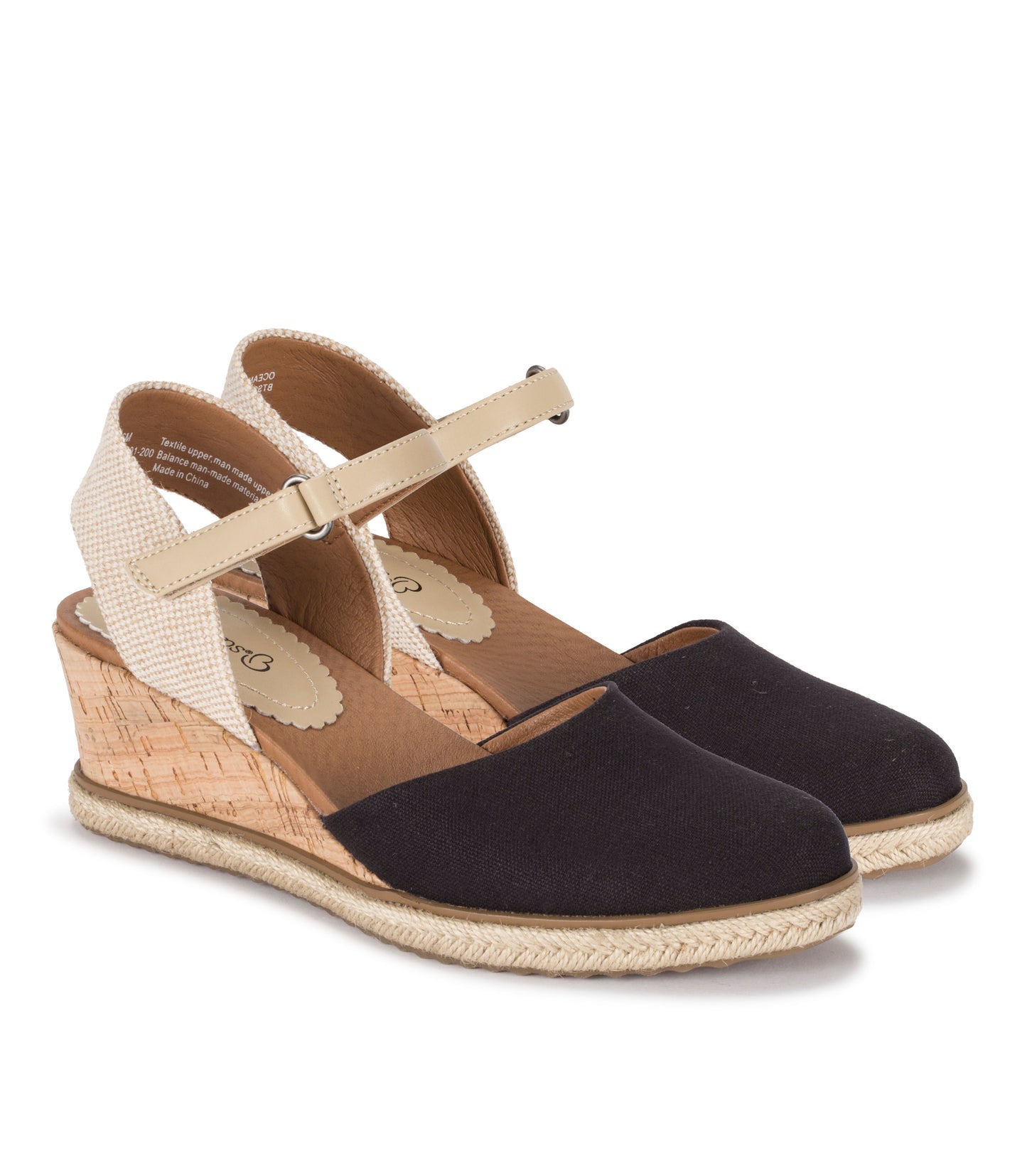 Baretraps Ocean Closed Toe Wedge Sandal
