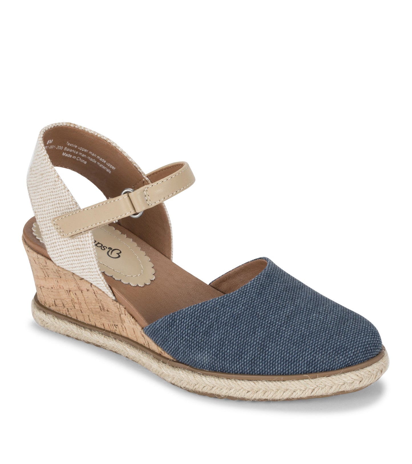 Baretraps Ocean Closed Toe Wedge Sandal