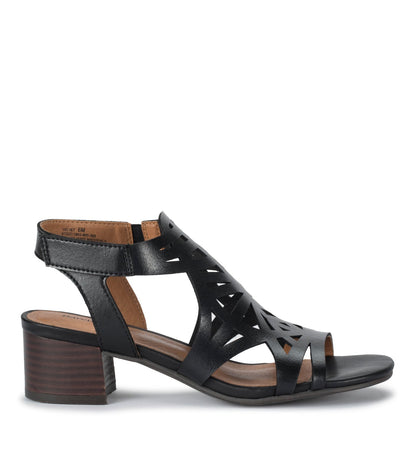 Baretraps Velvet Block Heel Sandal