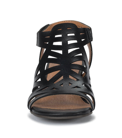 Baretraps Velvet Block Heel Sandal