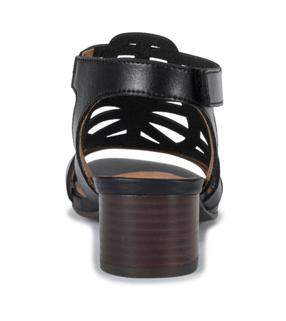 Baretraps Velvet Block Heel Sandal
