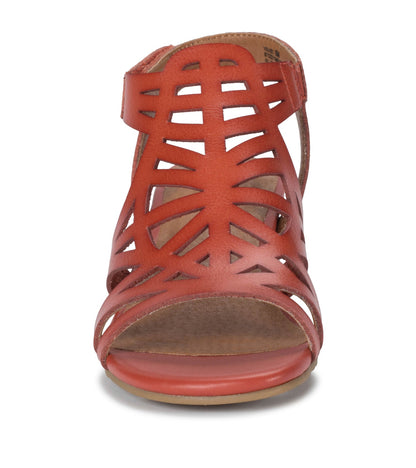 Baretraps Velvet Block Heel Sandal