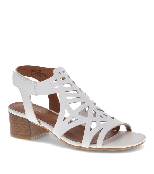 Baretraps Velvet Block Heel Sandal