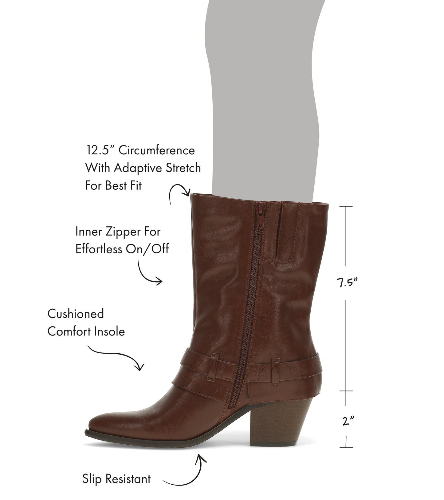 Baretraps Yamura Midi Boot