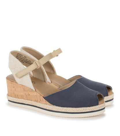 Baretraps Acadia Peep Toe Wedge Sandal