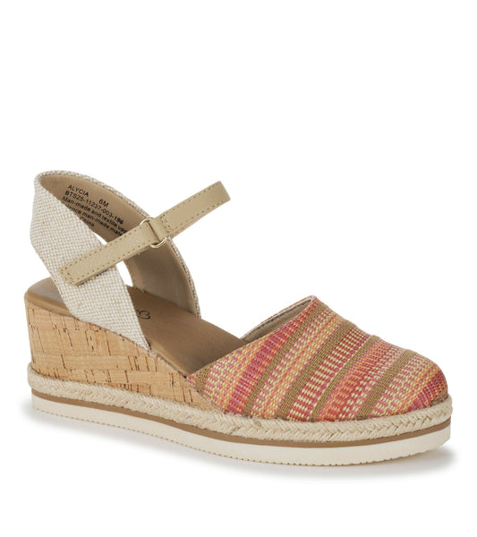 Baretraps Alycia Closed Toe Wedge Sandal