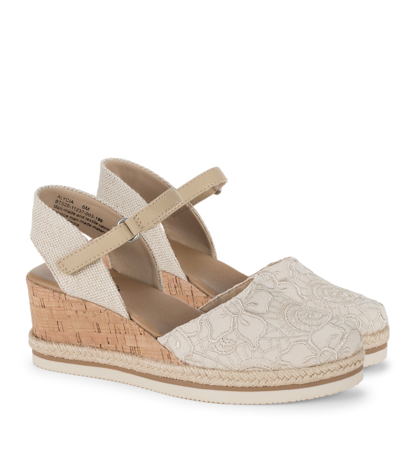 Baretraps Alycia Closed Toe Wedge Sandal